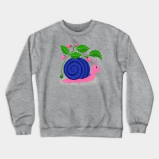 Snails and Strawberries Crewneck Sweatshirt